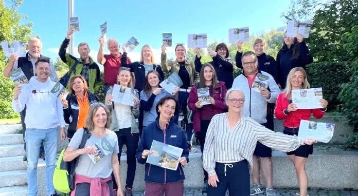 Vorstellung neue Abteiland Wanderbroschüre