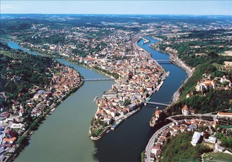Drei Flüsse Stadt Passau